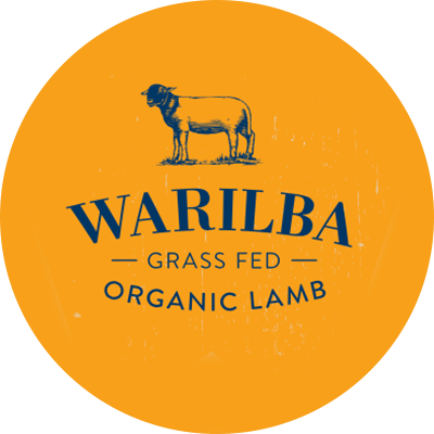organic meat. Warilba organic lamb logo